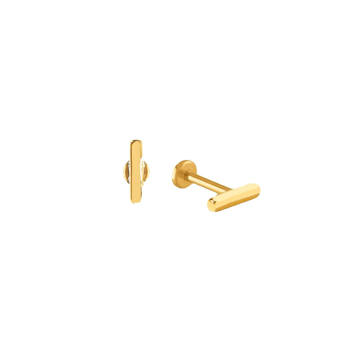 Mint & Lily Little Bar Sleeper Flatback Earrings | 16g sold by Zulily product image thumbnail 5