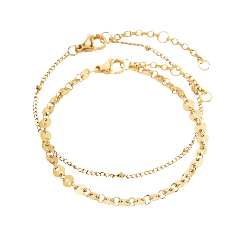 Mint & Lily Poppy Stacking Bracelet Set made by Zulily