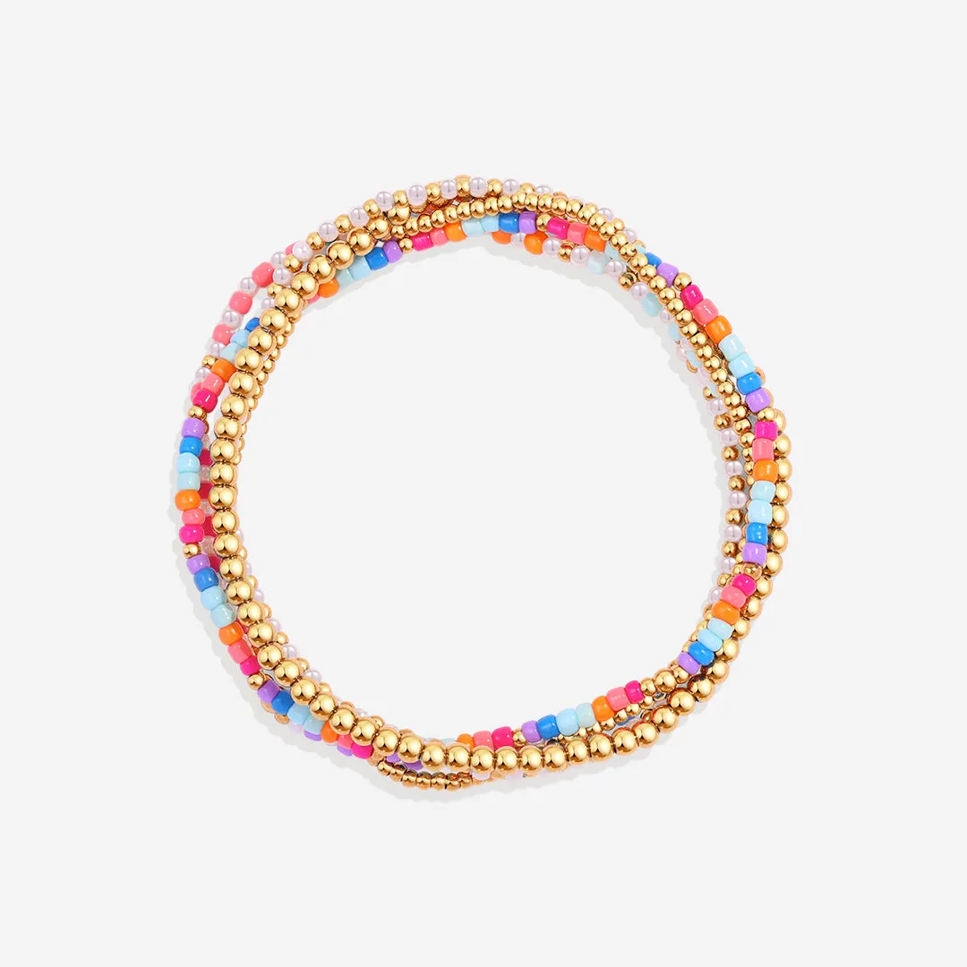 Mint & Lily Summer Beaded Bracelet Stacking Set sold by Zulily product image thumbnail 4