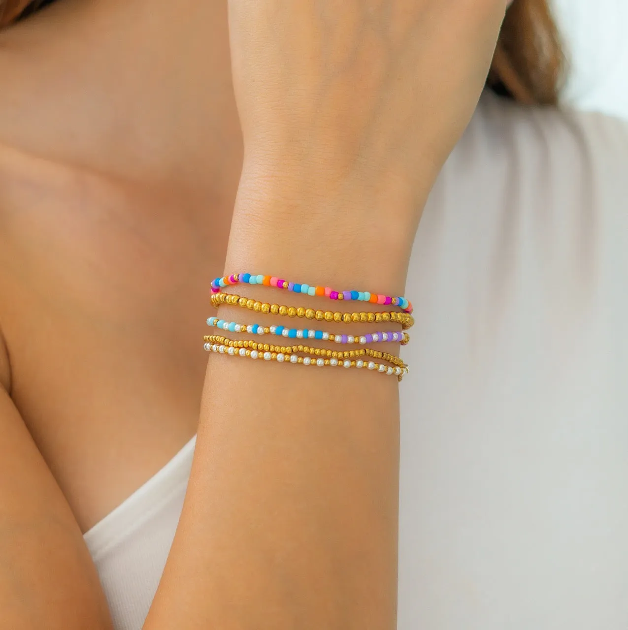 Mint & Lily Summer Beaded Bracelet Stacking Set sold by Zulily product image thumbnail 3
