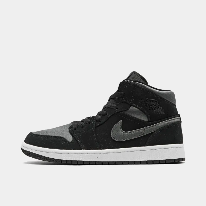 Air Jordan Men's Retro 1 Mid 'Nylon Black Anthracite' - 852542-012 made by Jordan
