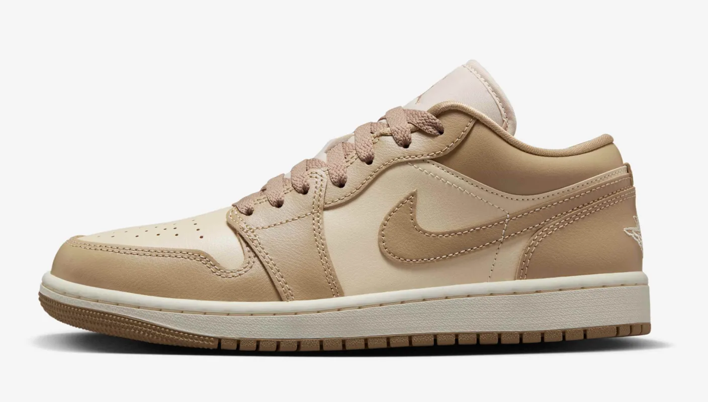 Air Jordan Women's Retro 1 Low 'Rattan Sail Desert Camo' - DC0774-203 made by Jordan