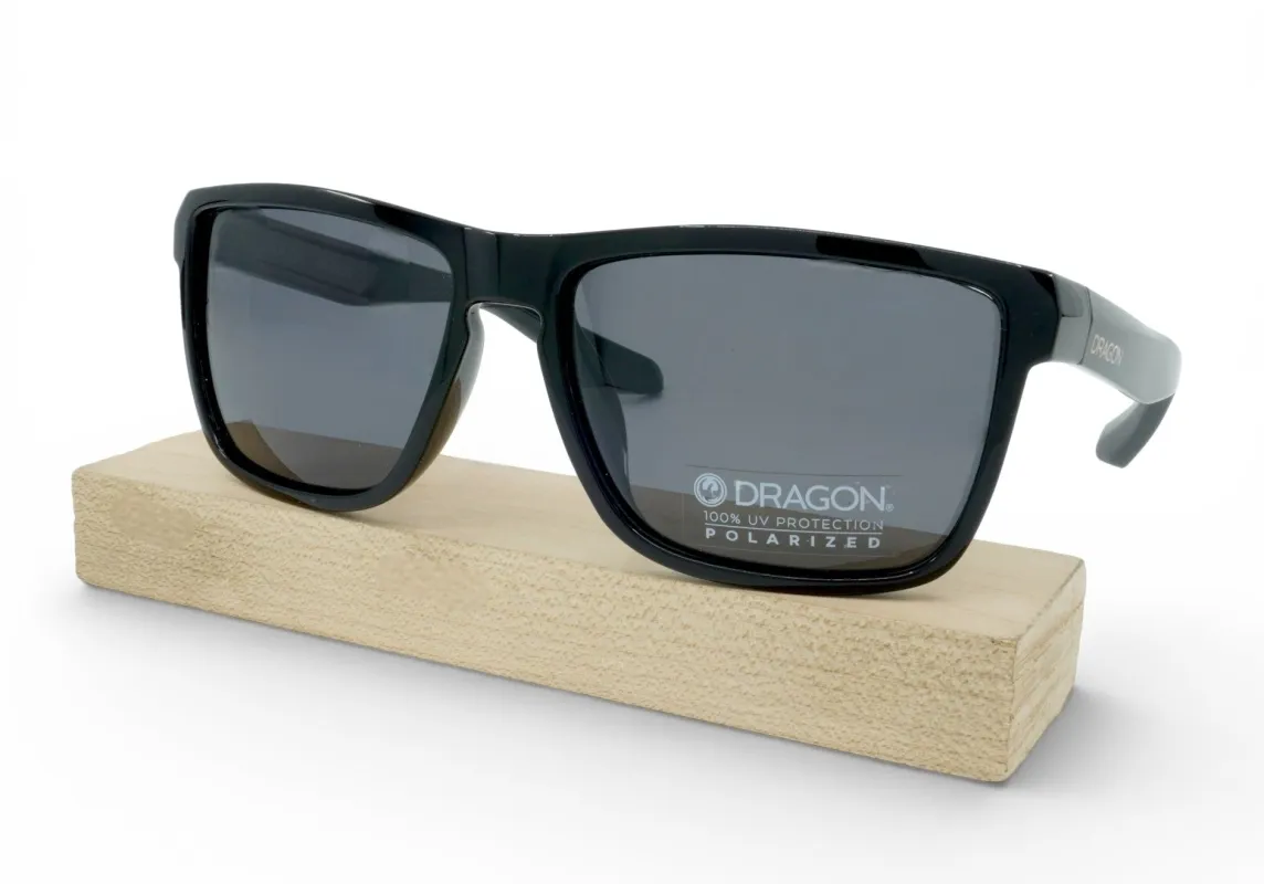 Dragon Unisex Square Polarized Sunglasses - DRS1002-001 made by Zulily