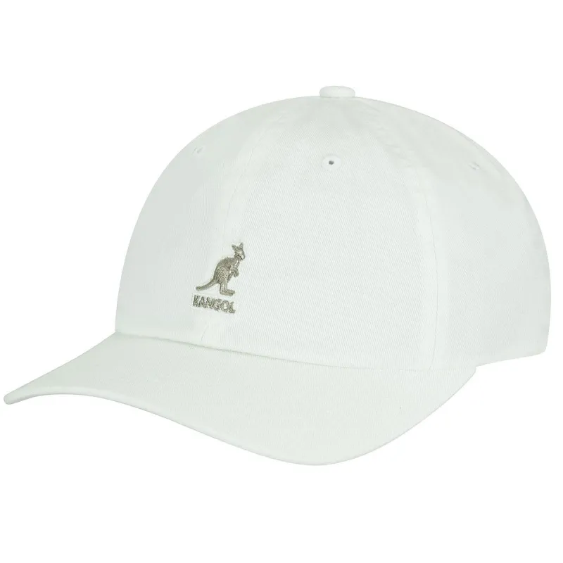 Kangol Unisex Washed Baseball Cap - K5165HT-WH103 made by Kangol