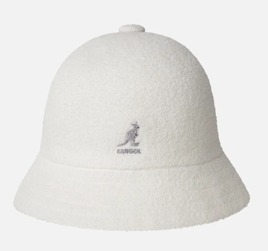 Kangol Unisex Bermuda Casual Bucket Hat - 0397BC-WH103 made by Kangol