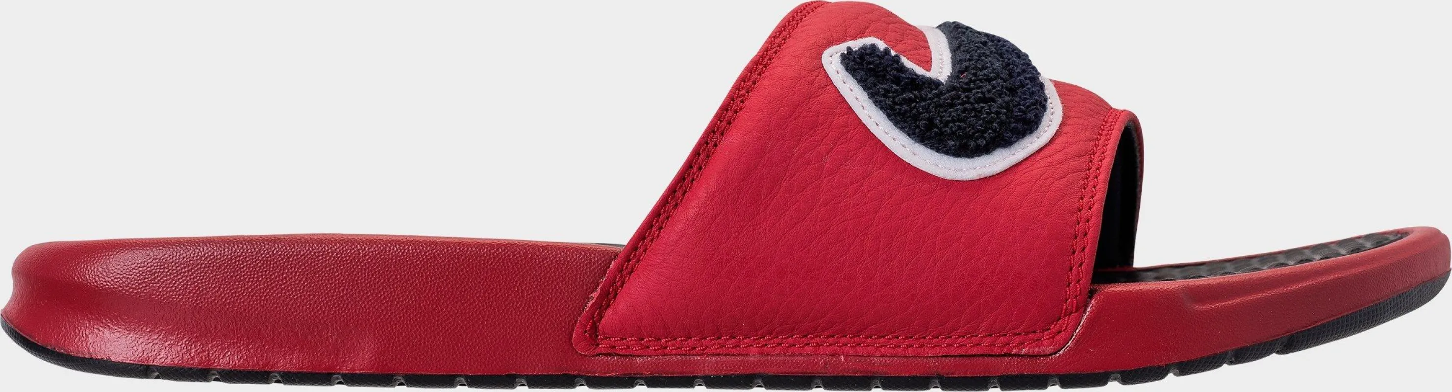 Nike Men's Benassi Jdi Chenille 'Gym Red' - AO2805-600 made by Nike