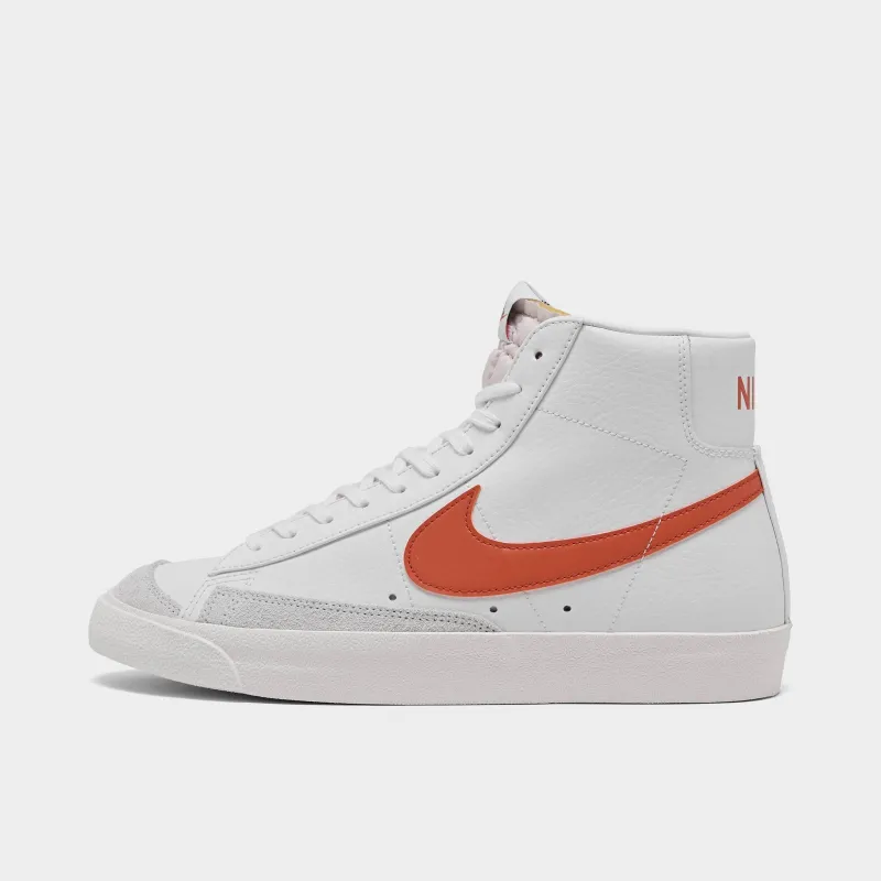 Nike Men's Blazer Mid 77 Vintage 'White Mantra Orange' - BQ6806-110 made by Nike