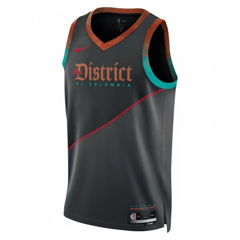 Nike Men's Nba Washington Wizards City Edition Swingman Jersey 23 - DX8552-010 made by Nike