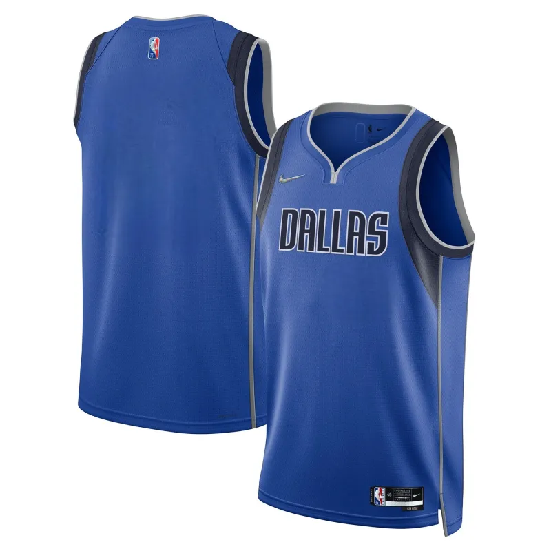 Nike Men's Nba Mavericks 21/22 Diamond Swingman Jersey Icon Edition - DN2611-480 made by Nike