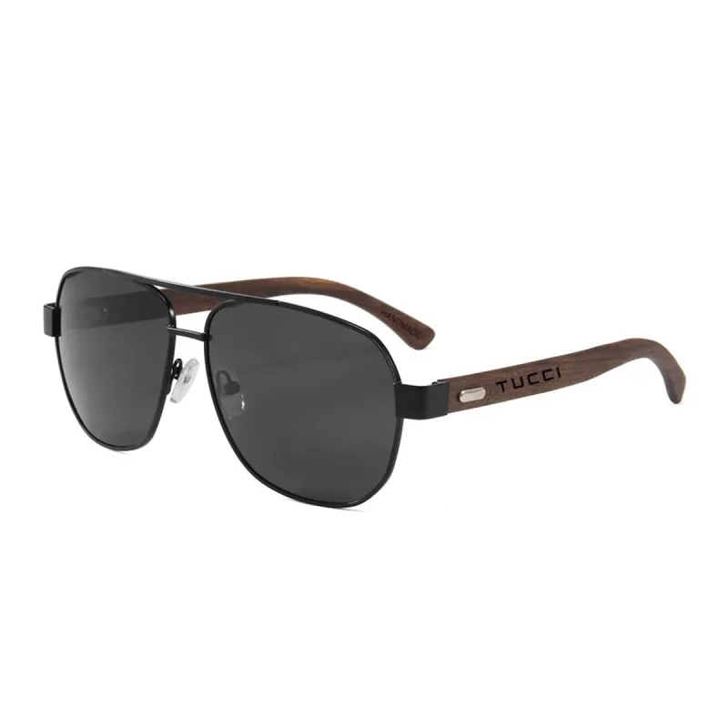 TUCCI Italy Polarized UV400 Sunglasses Lightweight Premium Fit made by Zulily
