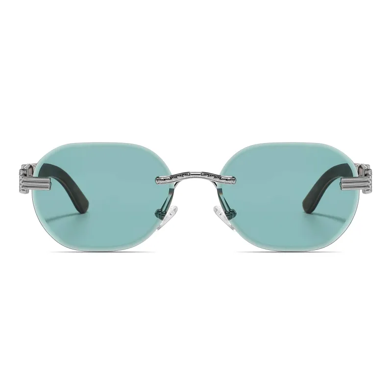 TUCCI Italy Green UV400 Sunglasses Layered Frame High UV Coverage made by Zulily