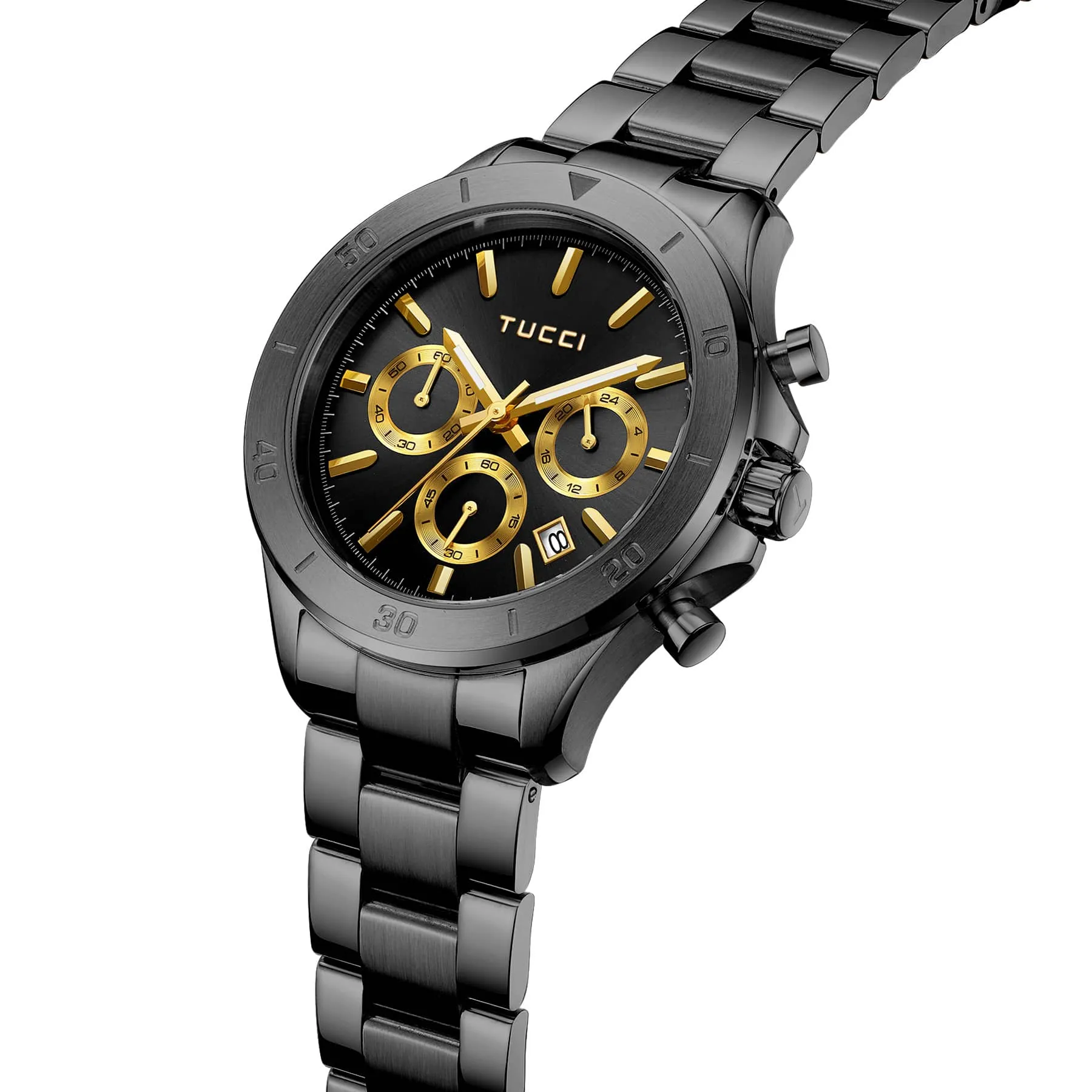 TUCCI Italy Forte Unisex Stainless Steel Wrist Watch sold by Zulily product image thumbnail 3