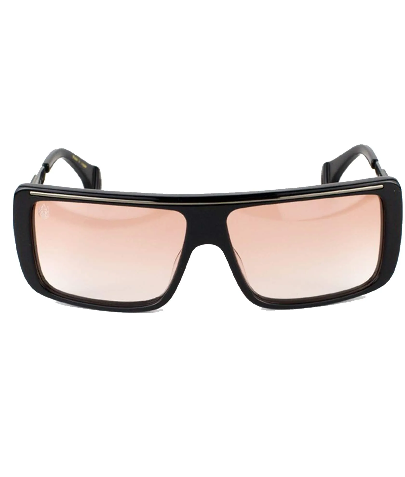 Cult of Individuality Gradient Red Lens Black Frame Sunglasses W/ Gunmetal sold by Zulily