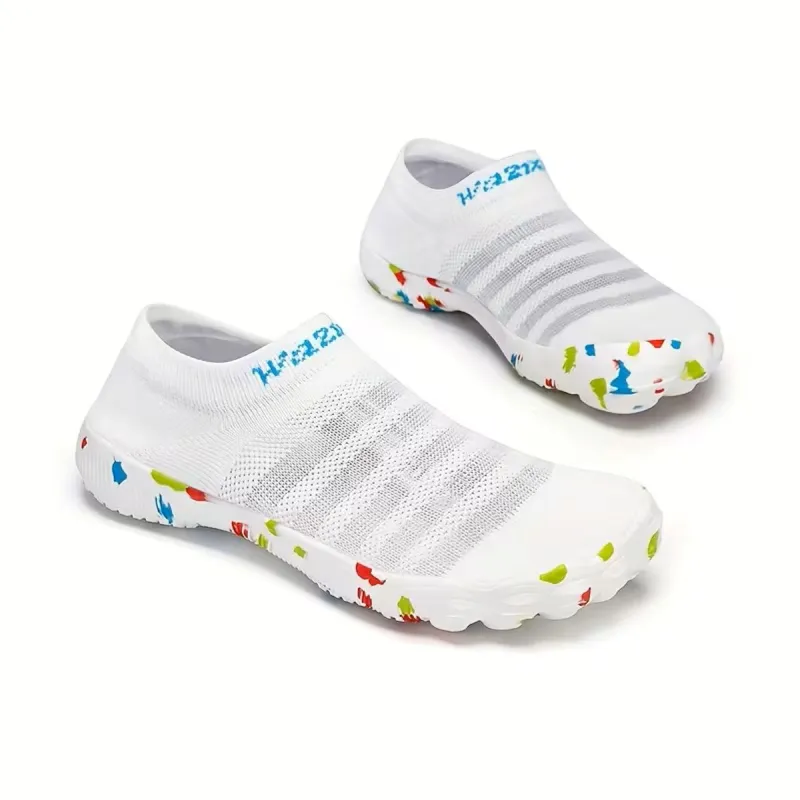 Quick-Dry Water Shoes - Matching Lightweight Slip-On Aqua Socks for Beach & Pool made by Leo Rosi