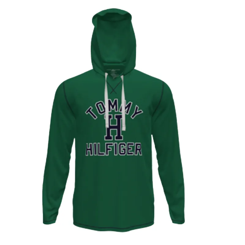 Tommy Hilfiger Men's Long Sleeve Logo Hoodie made by Tommy Hilfiger