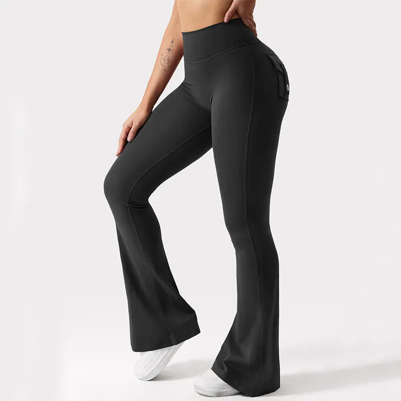 π€ Women's High-Waisted Cargo Pocket Workout Leggings sold by Zulily product image thumbnail 3