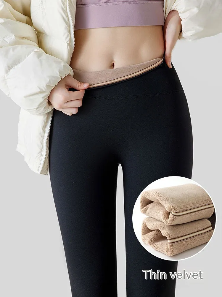 Fleece-Lined High-Waist Hip-Lift Leggings for Women sold by Zulily product image thumbnail 2
