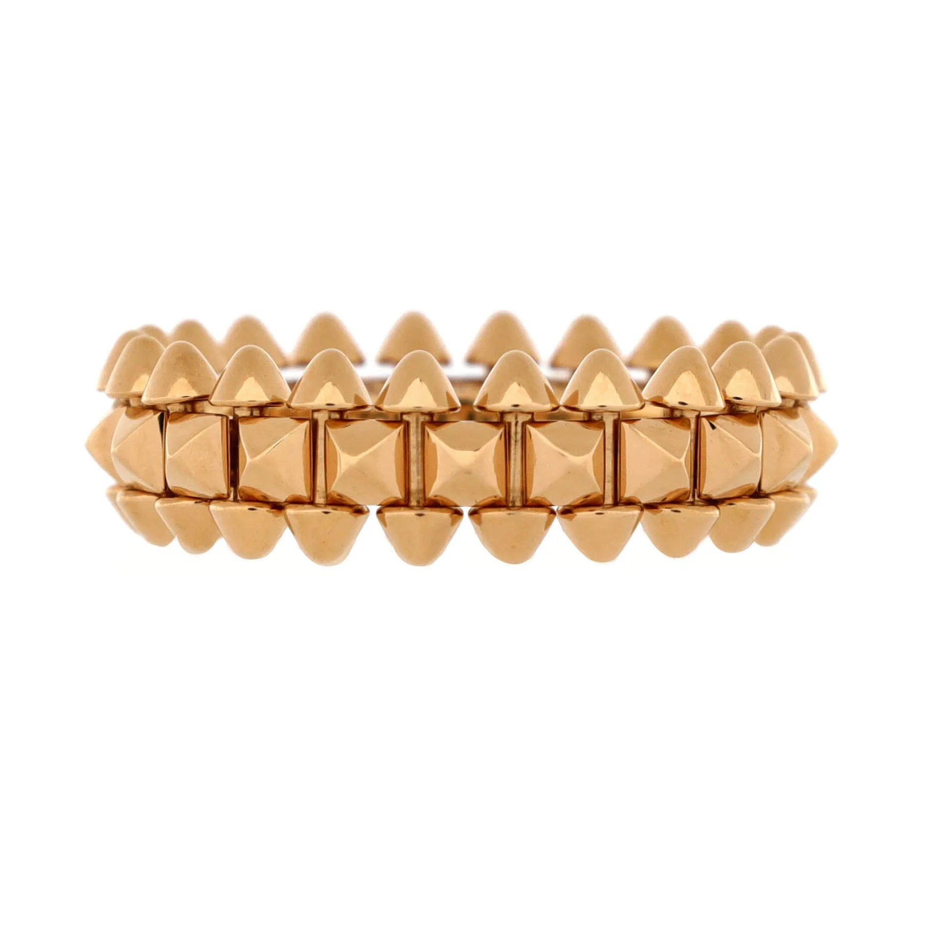 Pre-Loved Cartier Clash de Cartier Ring 18K Rose Gold Small sold by Zulily