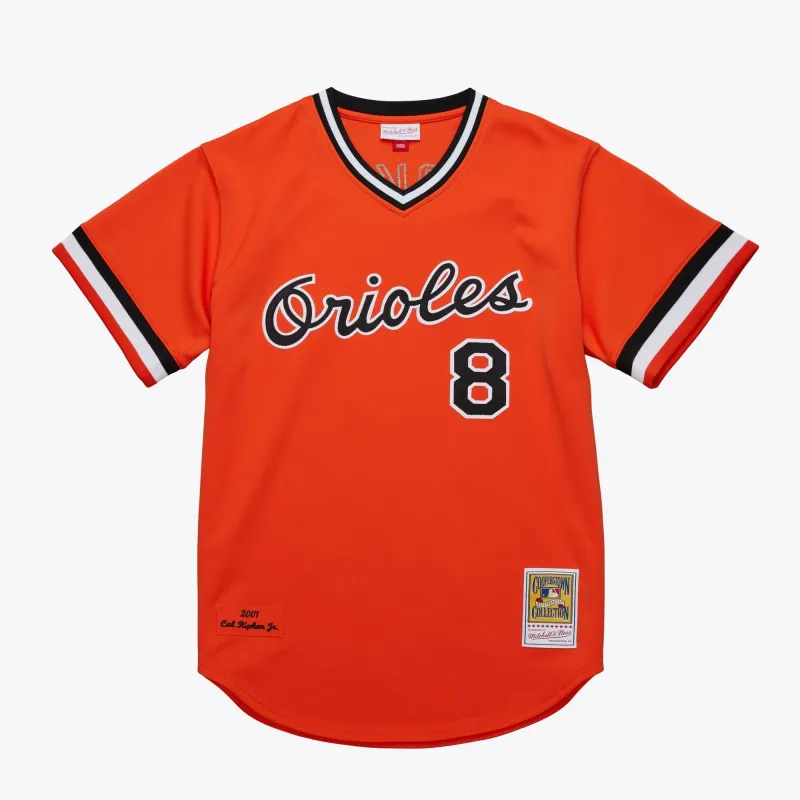 Mitchell & Ness Men's MLB Alternate Jersey Orioles 2001 Cal Ripken Jr made by Mitchell & Ness