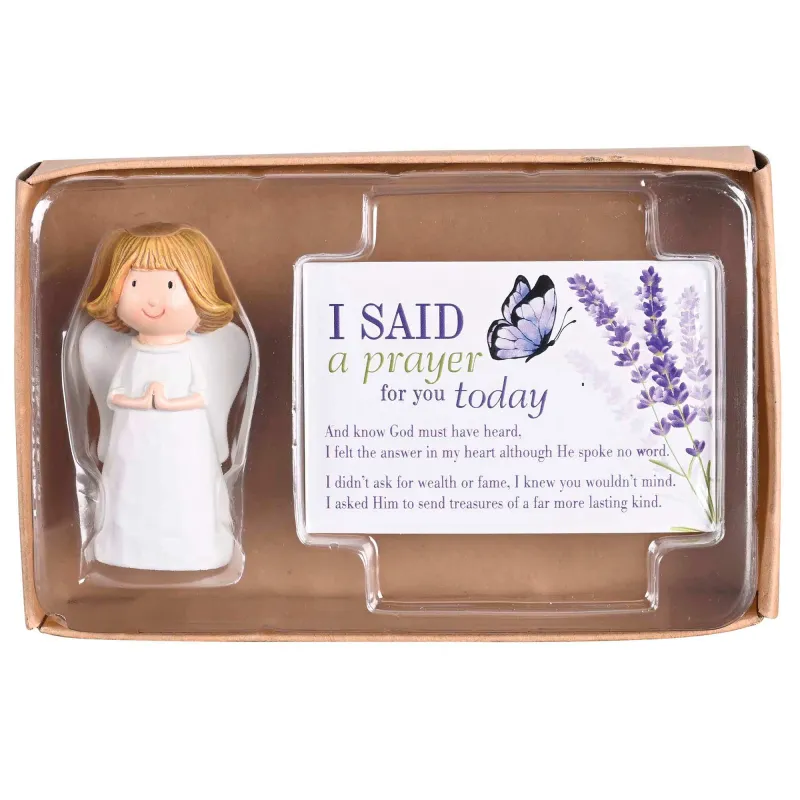 Angel Figurine I Said A Prayer Butterfly made by Zulily