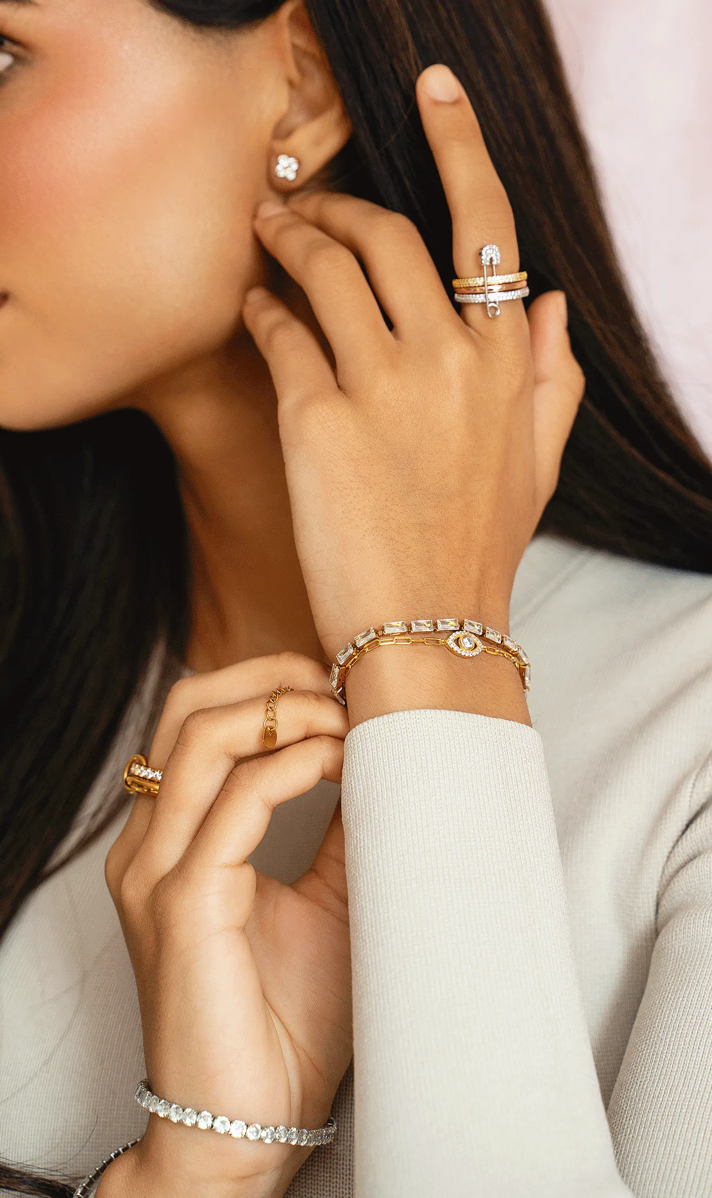 CHLOE Tennis Bracelet sold by Zulily product image thumbnail 5