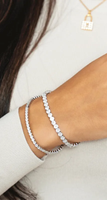CHLOE Tennis Bracelet made by Zulily