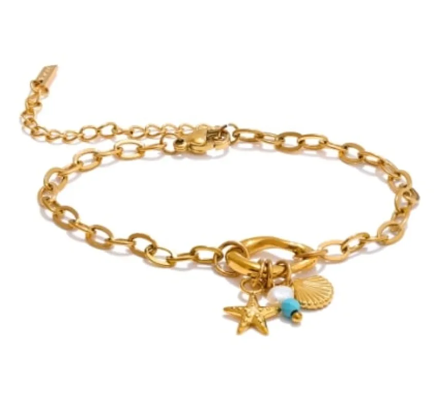 NORI Charm Bracelet made by Zulily