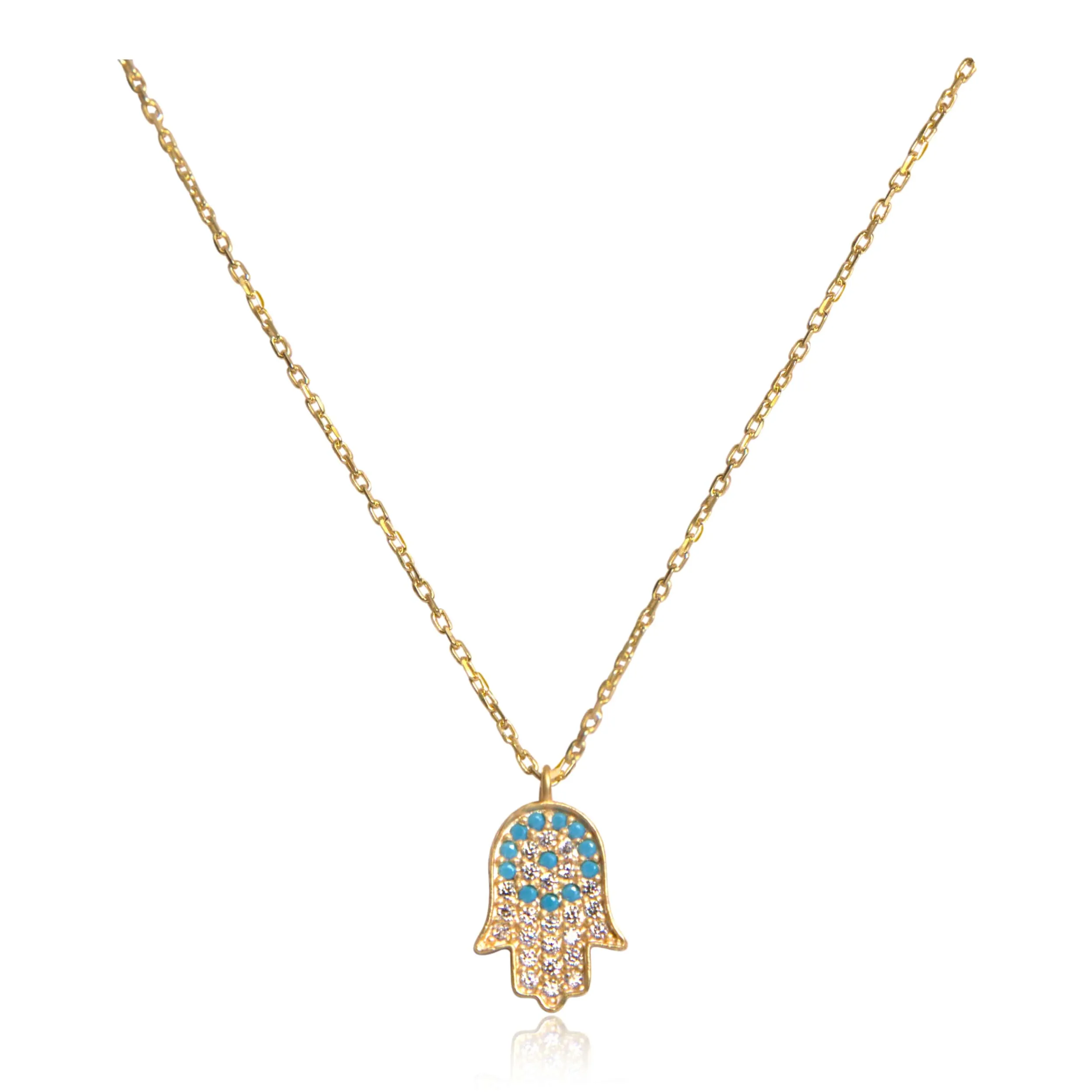 ALESSIA Hamsa Necklace sold by Zulily