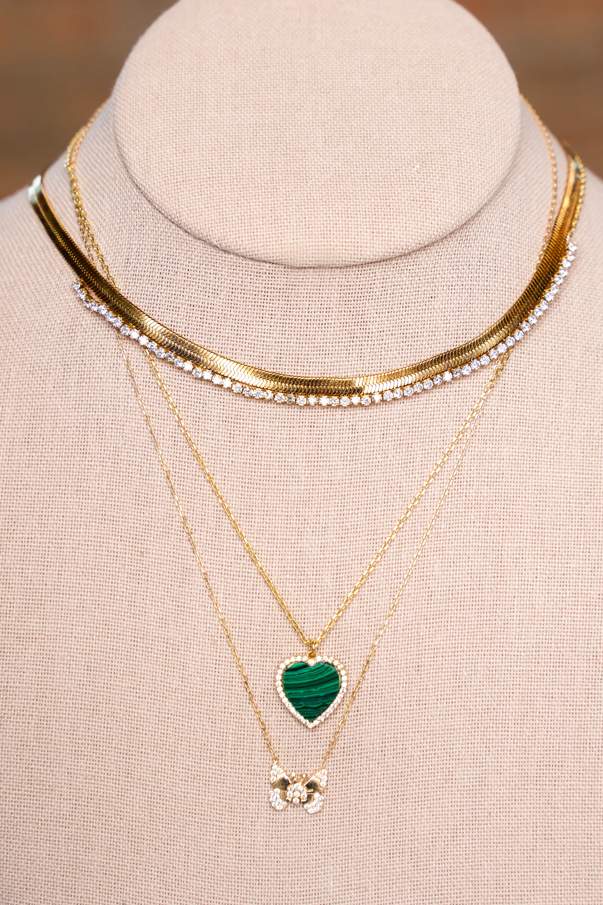 MARIA Heart Necklace sold by Zulily product image thumbnail 5