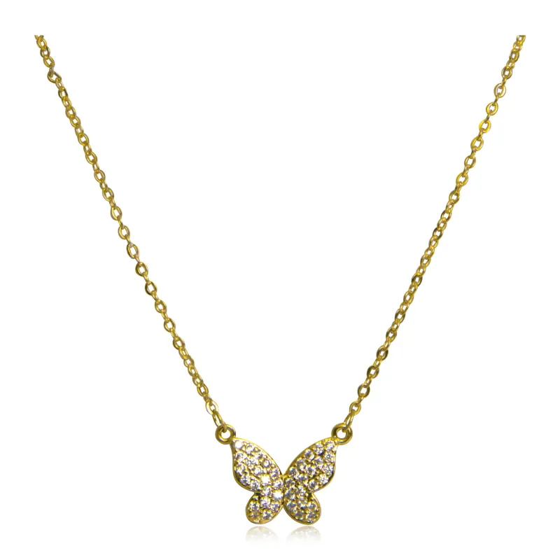 LYRA Butterfly Necklace made by Zulily