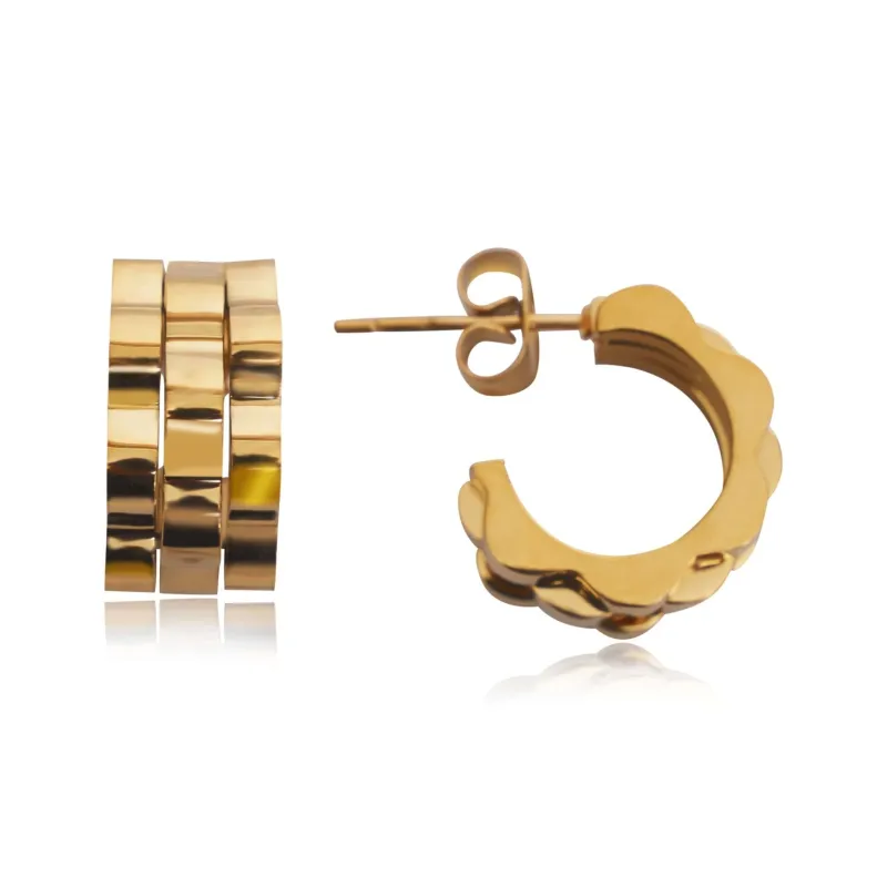 HANA Mini Hoops made by Zulily