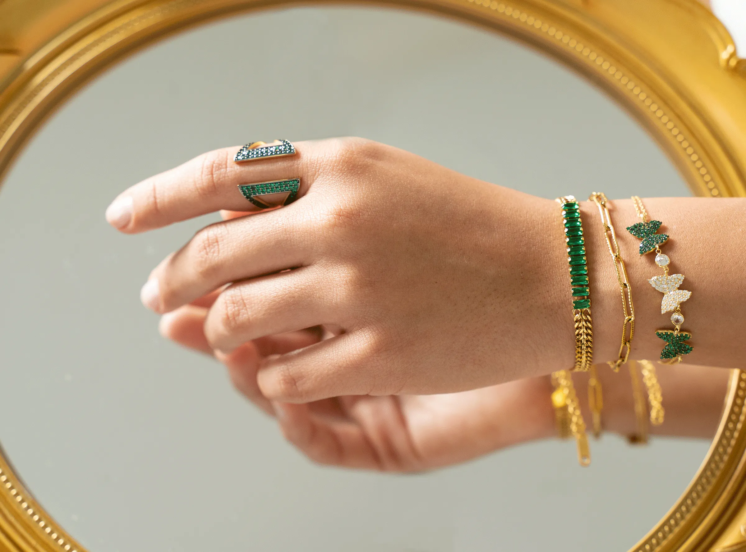MARISSA Cuban Chain Bracelet sold by Zulily product image thumbnail 5