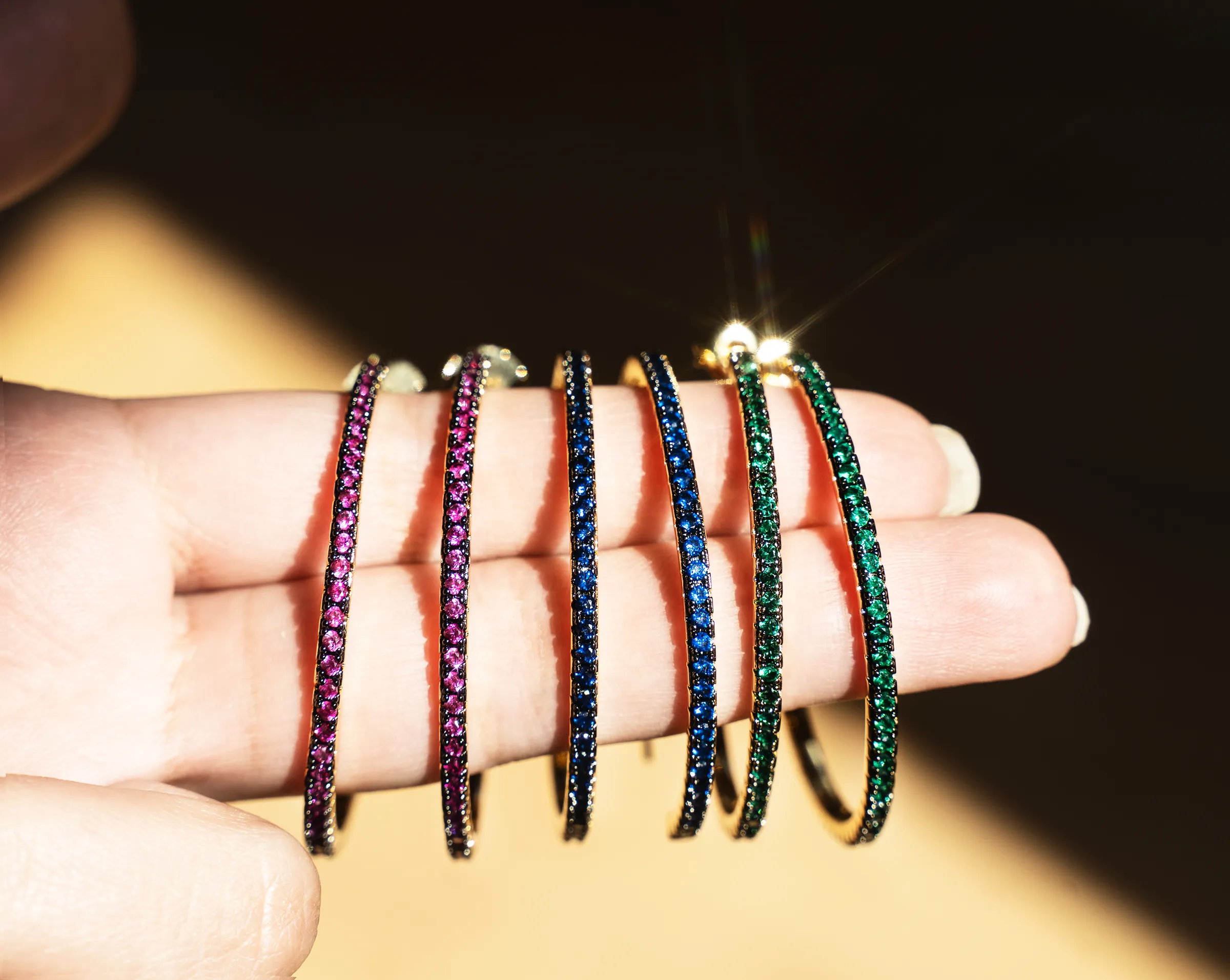 BELLA Hoop Earrings sold by Zulily product image thumbnail 5