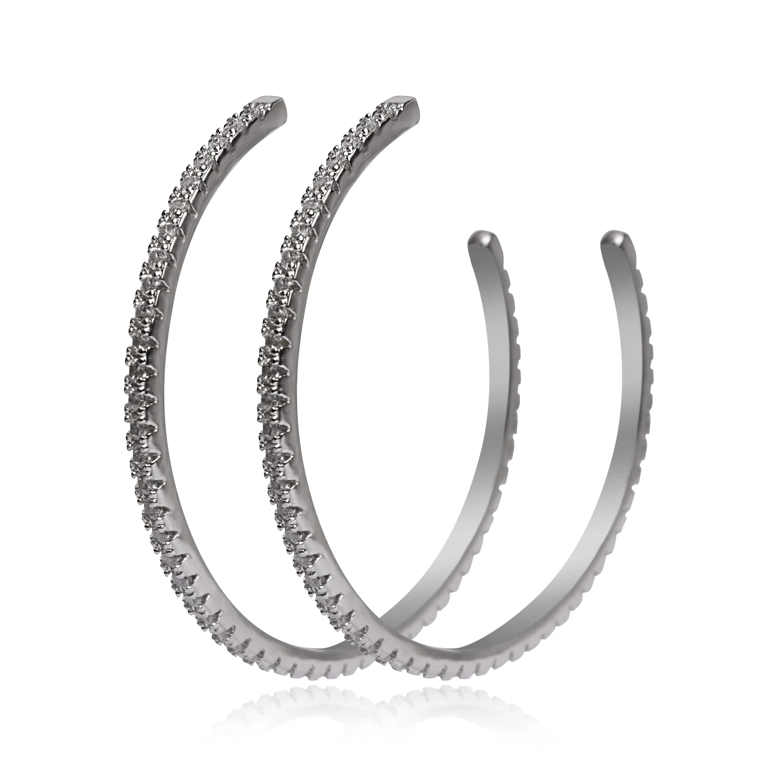 BELLA Hoop Earrings sold by Zulily product image thumbnail 3