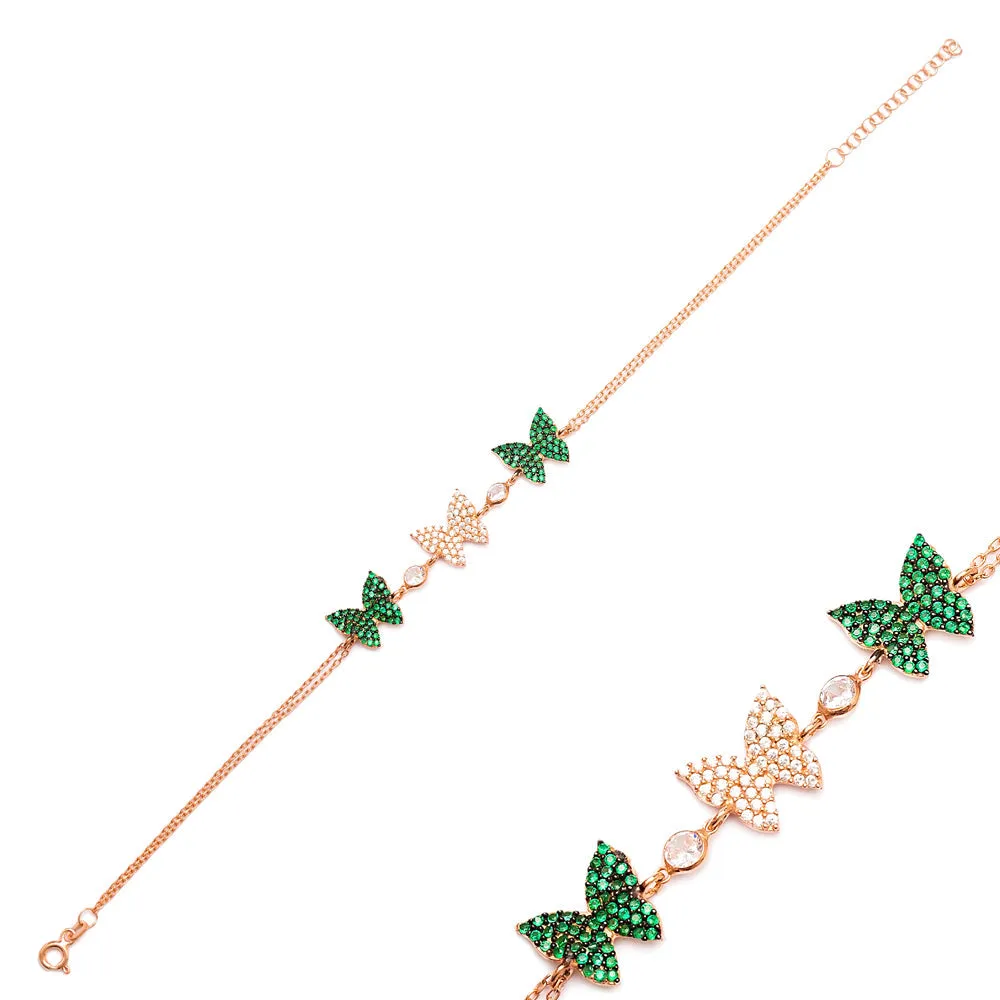 BUTTERFLY Charm Bracelet sold by Zulily product image thumbnail 2