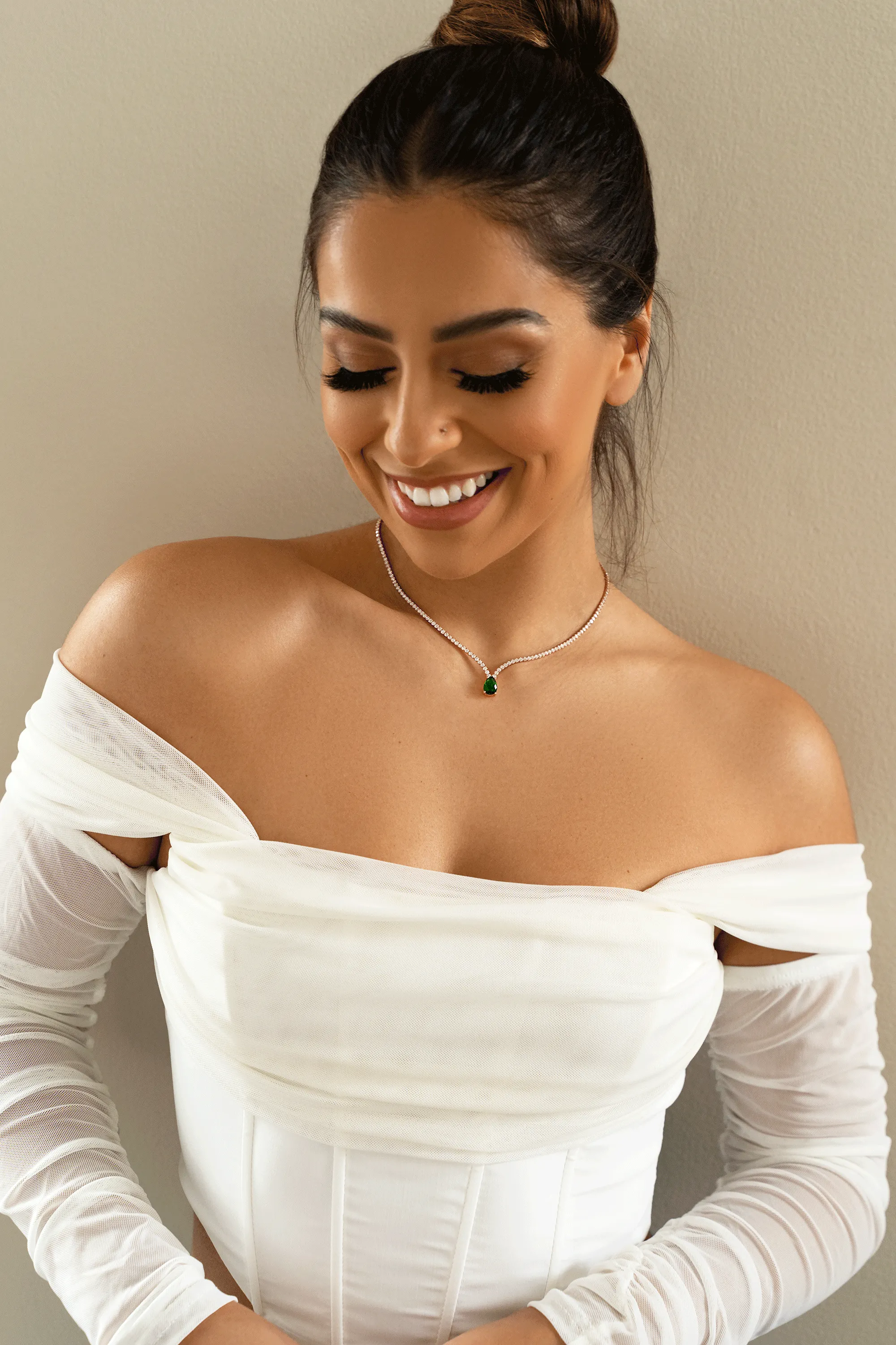 MINI OVAL Tennis Choker sold by Zulily product image thumbnail 2
