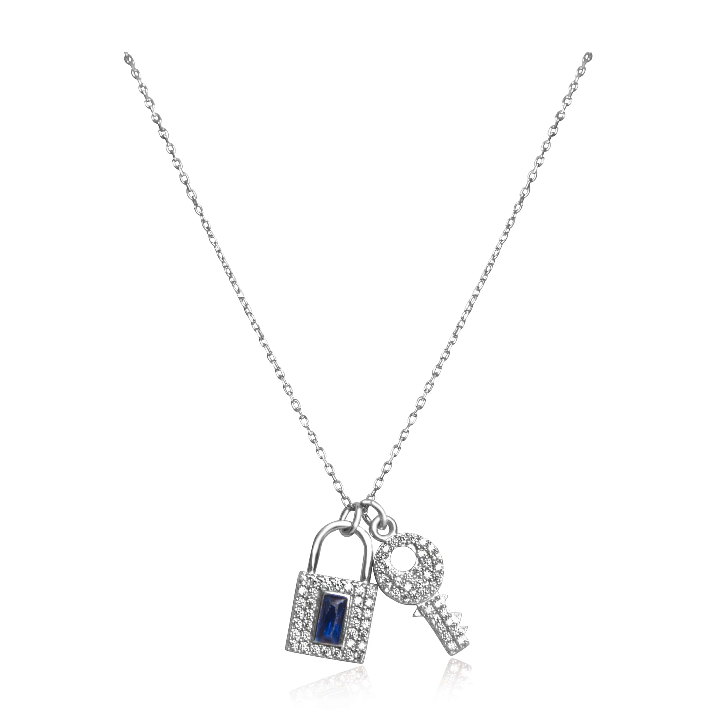 AYLIN Lock Necklace sold by Zulily product image thumbnail 2