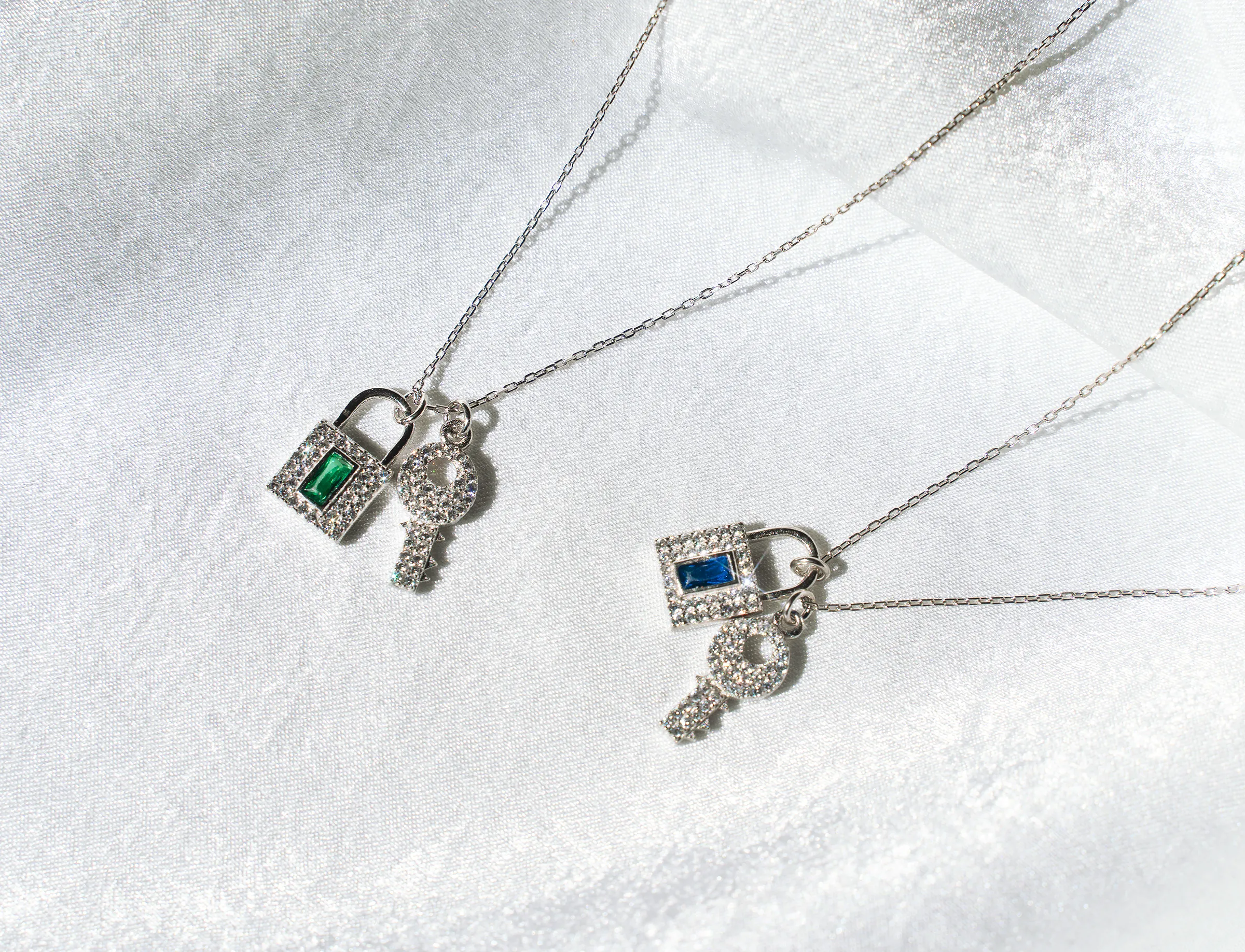 AYLIN Lock Necklace sold by Zulily product image thumbnail 3