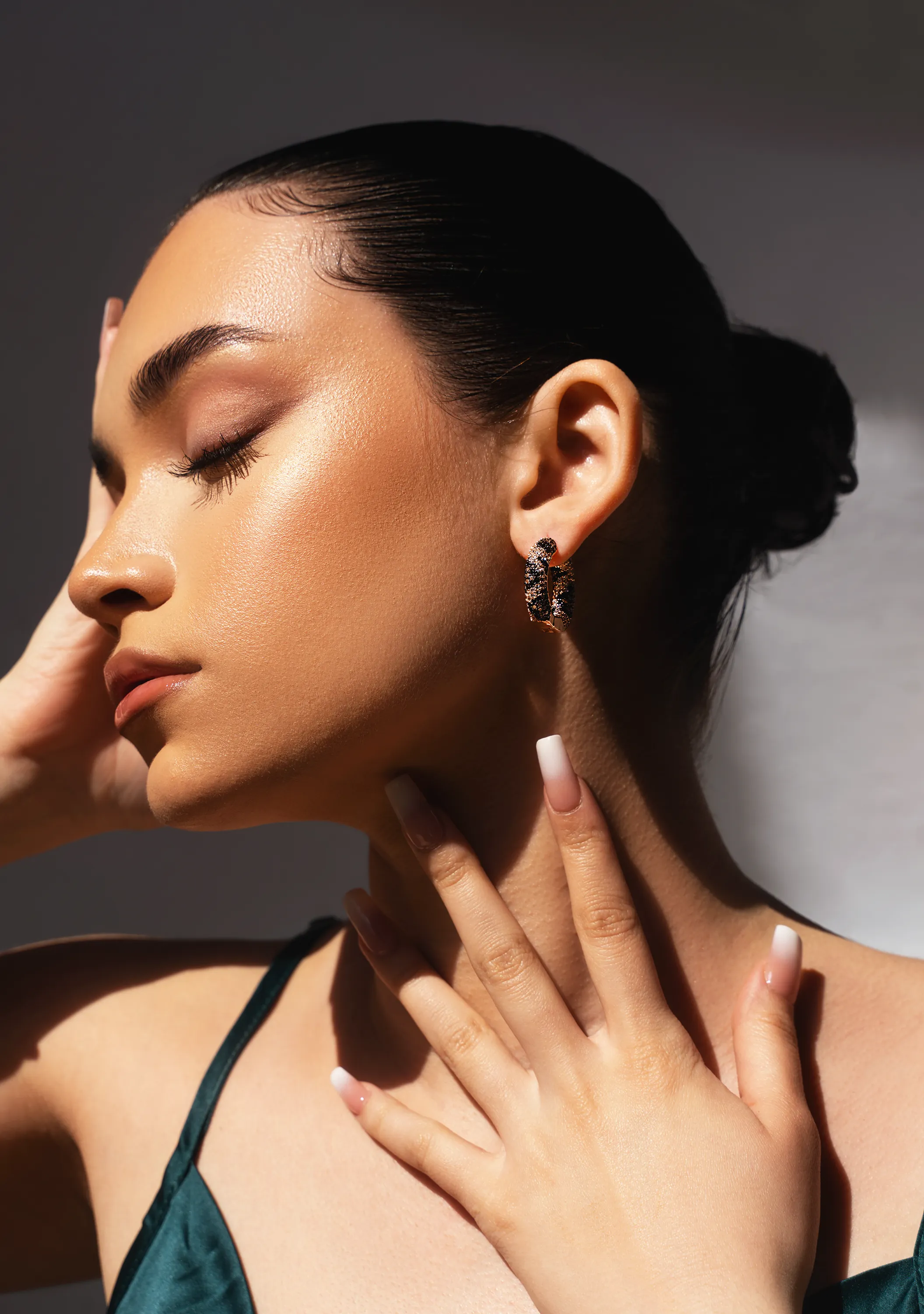 RINA Hoop Earrings sold by Zulily product image thumbnail 2
