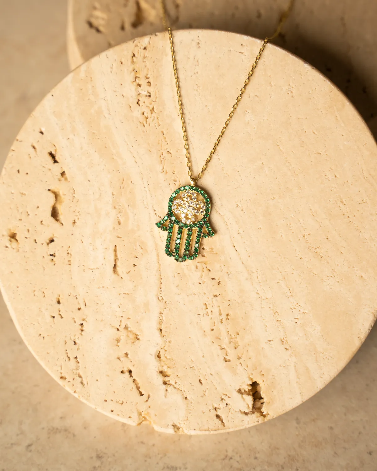 AZRA Hamsa Necklace sold by Zulily product image thumbnail 2