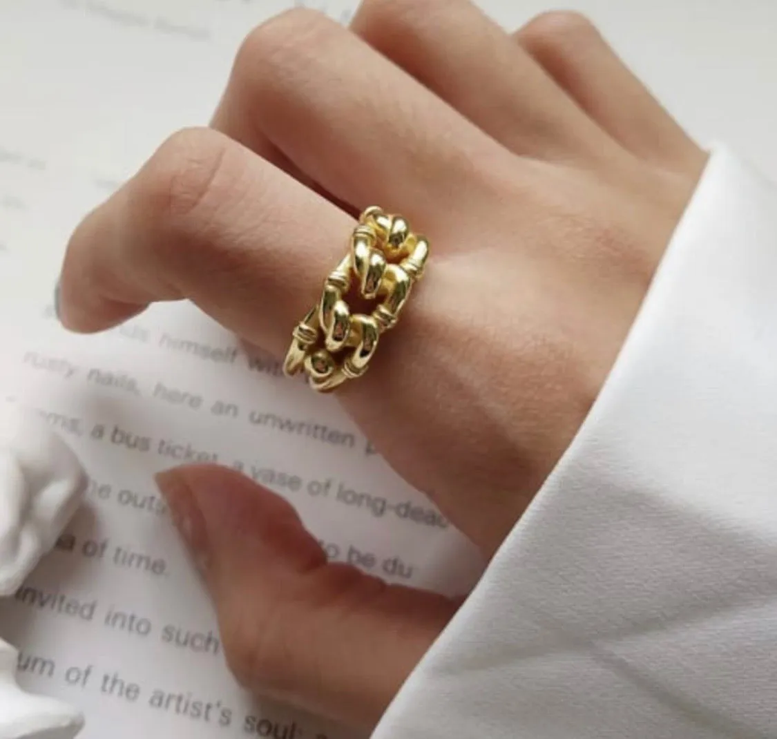 LOLA Rope Ring (adjustable) sold by Zulily product image thumbnail 2