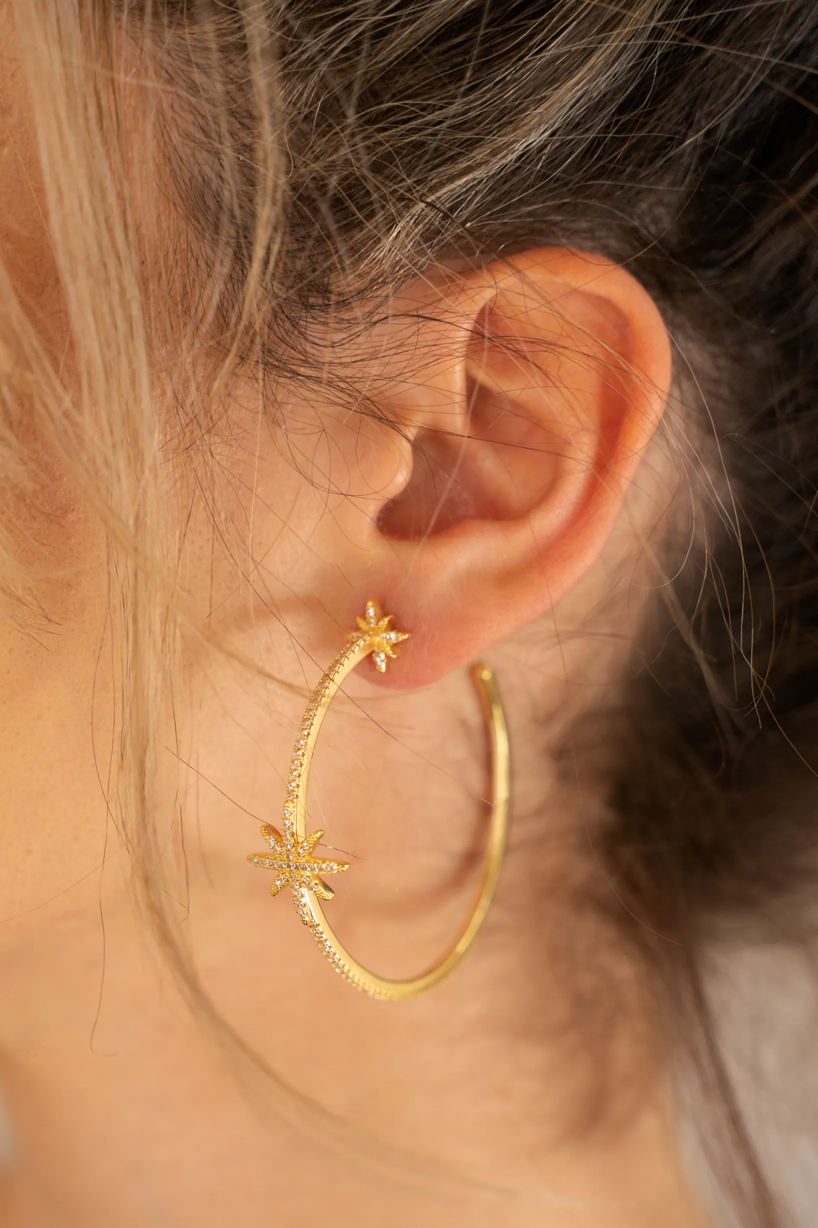 LEILA Hoop Earrings sold by Zulily product image thumbnail 5
