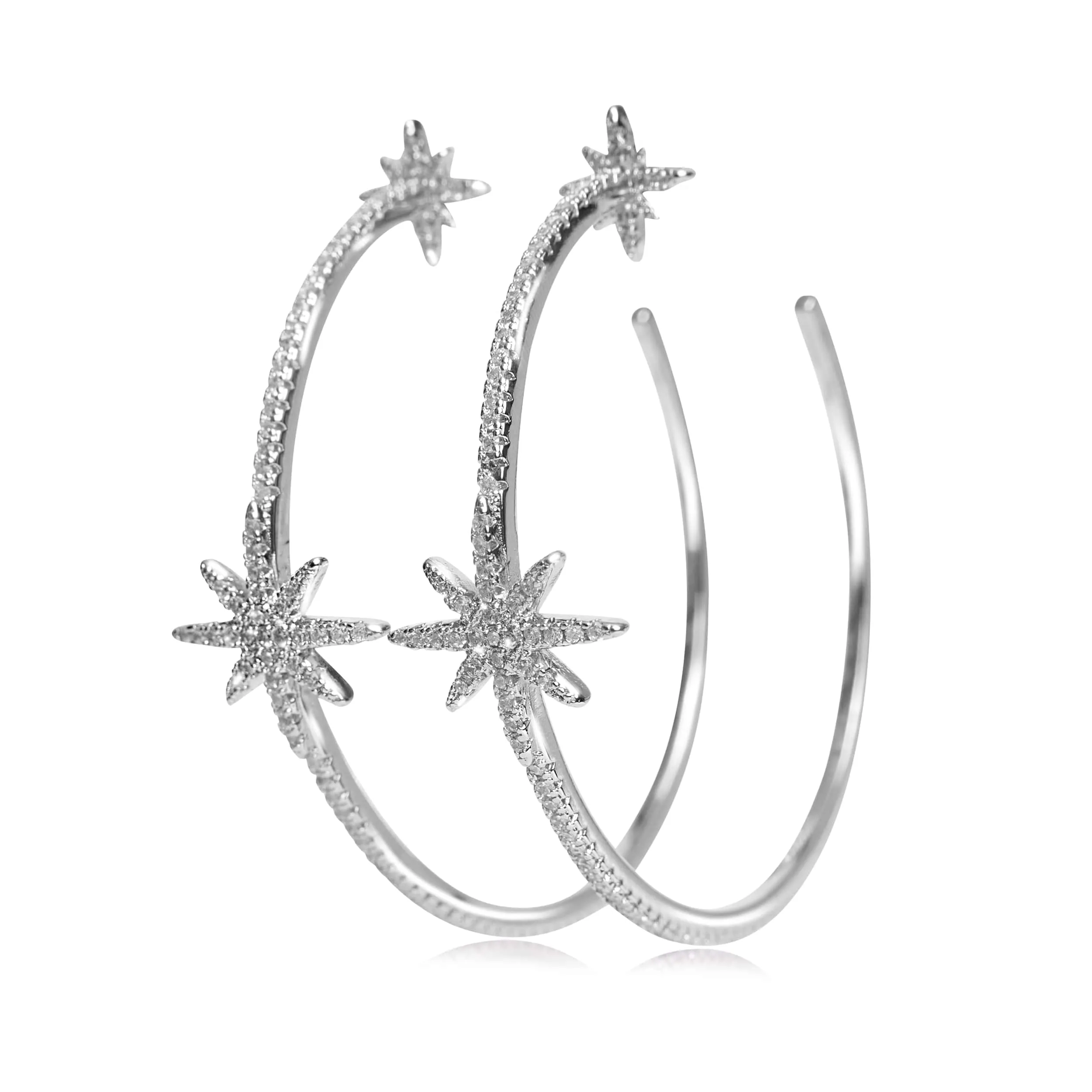 LEILA Hoop Earrings sold by Zulily product image thumbnail 2