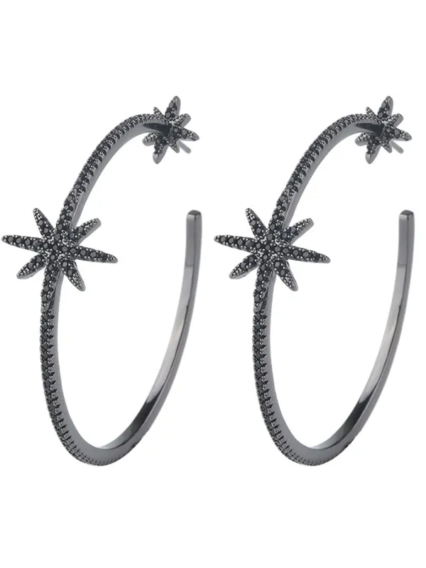 LEILA Hoop Earrings sold by Zulily product image thumbnail 3