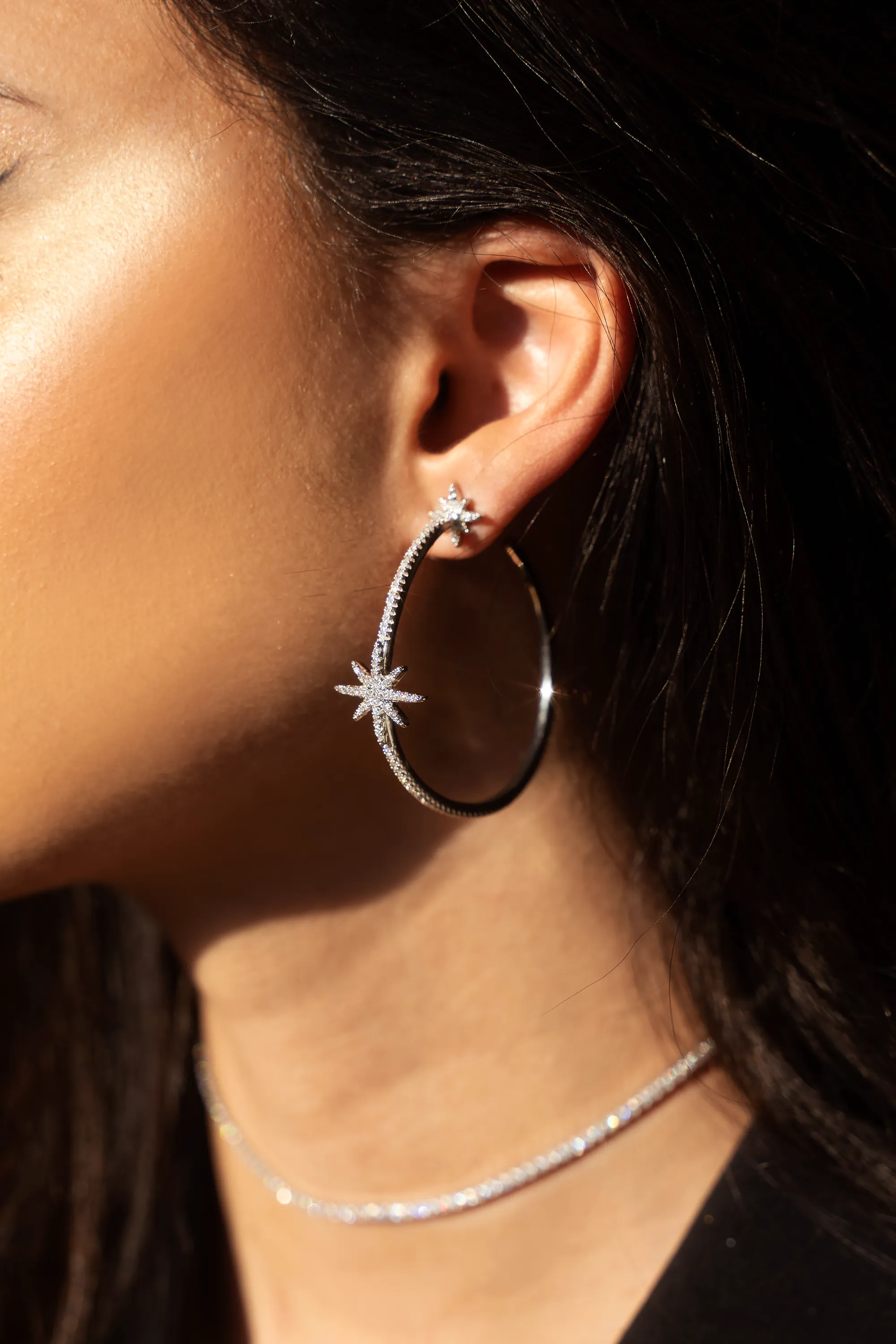 LEILA Hoop Earrings sold by Zulily product image thumbnail 4