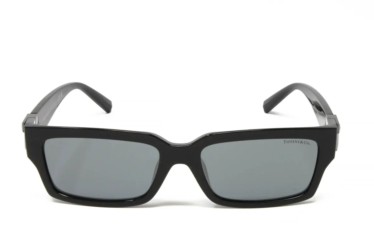 Tiffany Black Rectangular Designer Sunglasses made by Tiffany & Co.