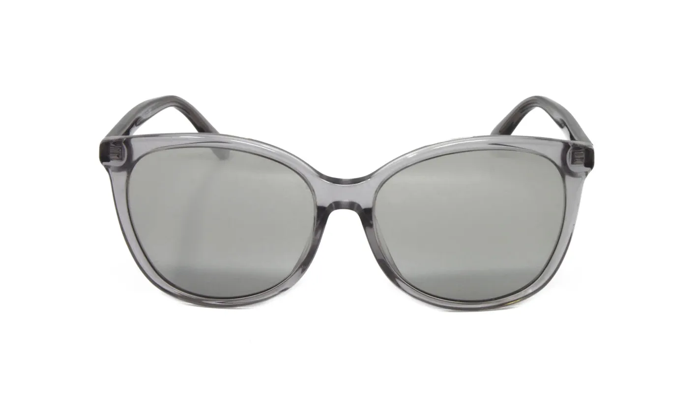 Coach Transparent Gray Round Sunglasses made by Coach