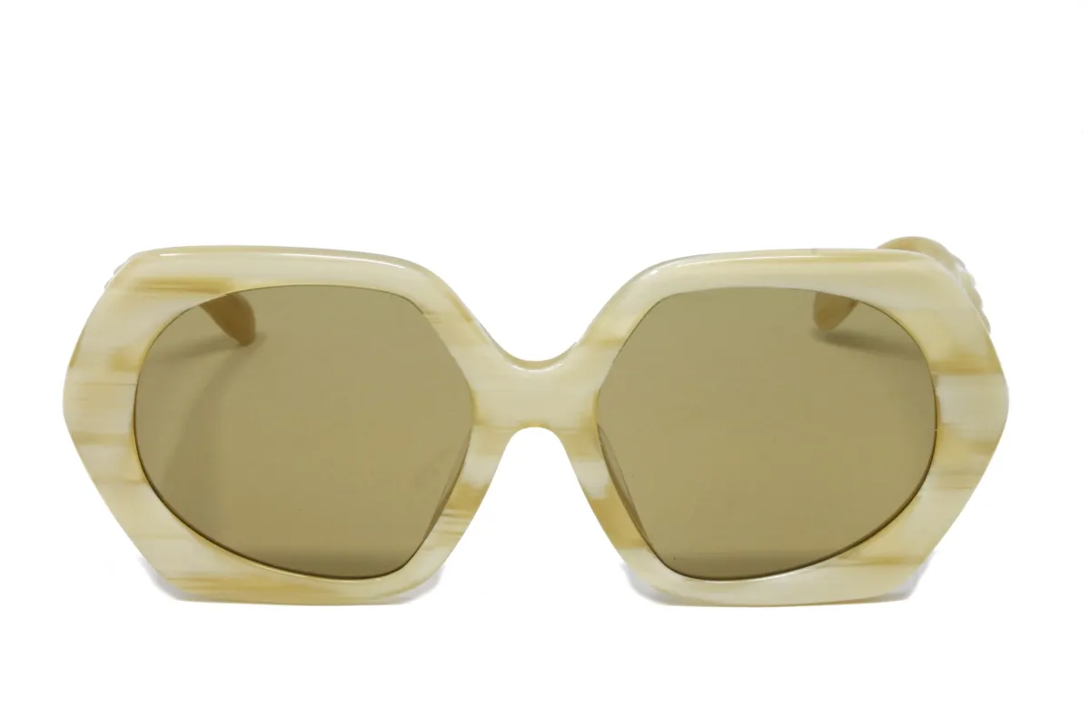 Tory Burch Ivory Horn Sunglasses made by Tory Burch