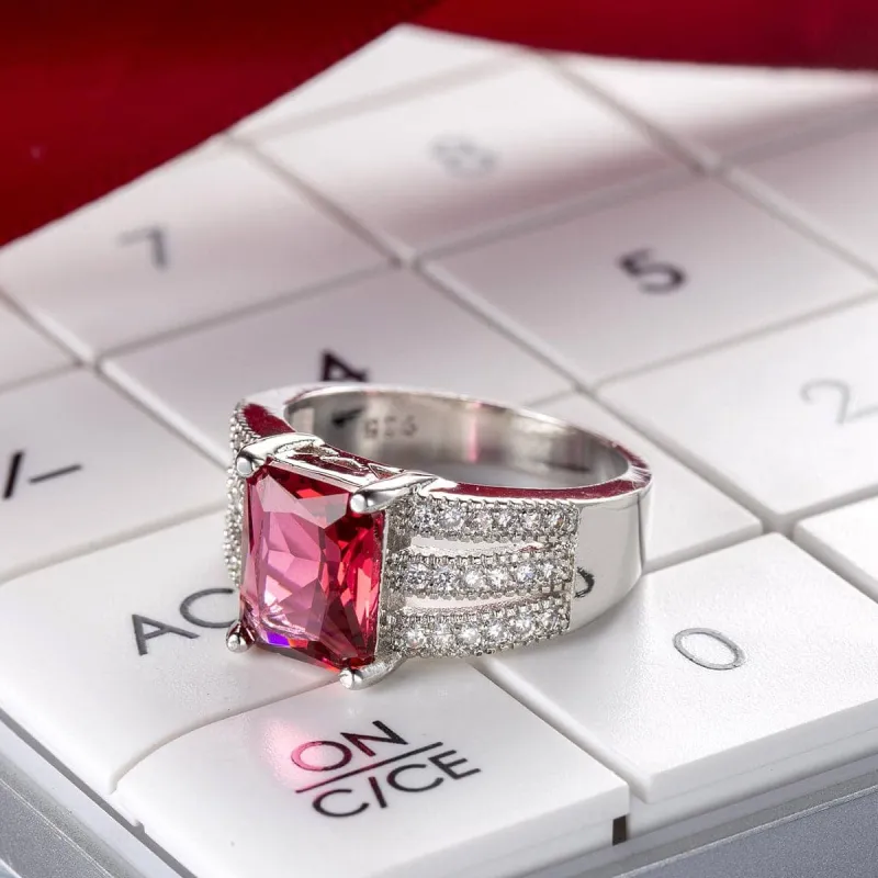 Rose Crystal & Cubic Zirconia Layered Princess Ring made by Zulily