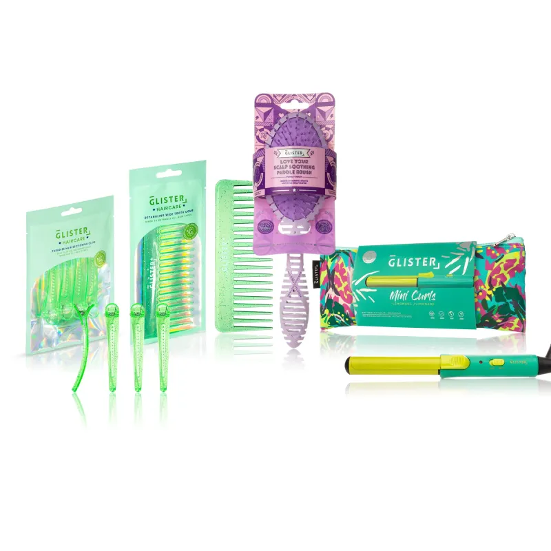 Glister Travel Hair Styling Tool Set made by Zulily